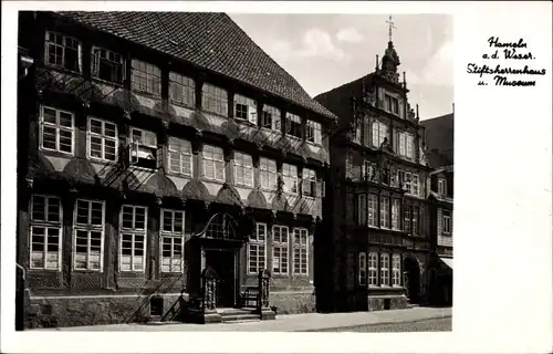Ak Hameln an der Weser Niedersachsen, Stiftsherrenhaus, Museum