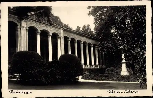 Ak Baden Baden am Schwarzwald, Trinkhalle