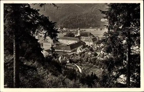 Ak Beuron an der Donau Württemberg, Erzabtei Beuron von Süden