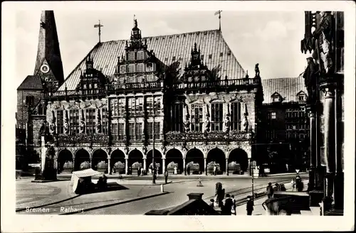 Ak Hansestadt Bremen, Rathaus
