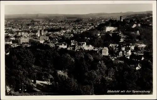 Ak Bielefeld in Nordrhein Westfalen, Totalansicht, Sparrenburg