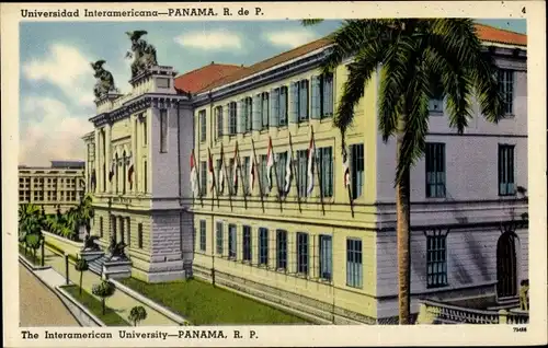 Ak Panama City Panama, Interamerikanische Universität