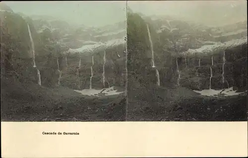 Stereo Ak Gavarnie Hautes Pyrénées, Cascade