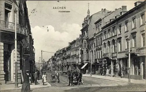 Ak Aachen, Hochstraße