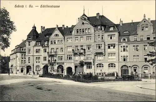 Ak Sebnitz Sächsische Schweiz, Schillerstraße