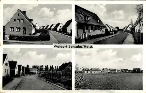 Ak Lensahn in Holstein, Ortsansichten