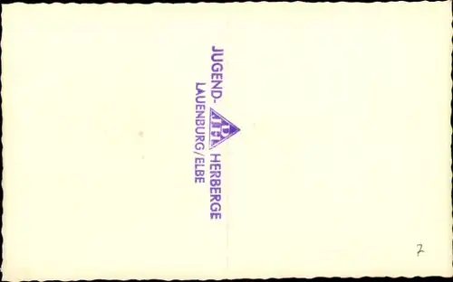 Ak Lauenburg an der Elbe, Jugendherberge