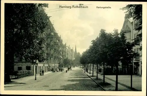 Ak Hamburg Eimsbüttel Rotherbaum, Hartungstraße