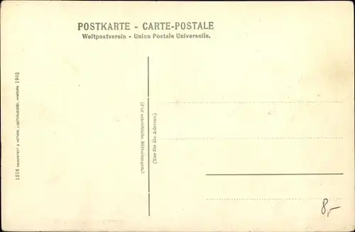 Ak Hamburg Uhlenhorst, Partie a. d. Alster, Wentzelburg, Justusteich