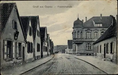 Ak Oppau Ludwigshafen am Rhein, Friedrichstraße