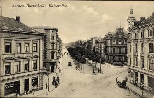 Ak Burtscheid Aachen Nordrhein Westfalen, Kaiserallee