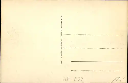 Ak Hamburg Eimsbüttel, Schäferkampsallee, Kleiner Schäferkamp