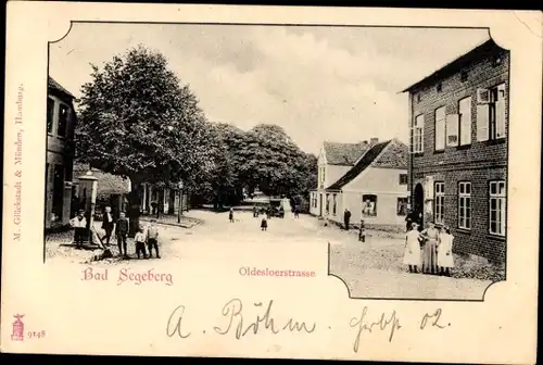 Ak Bad Segeberg in Holstein, Oldesloerstraße