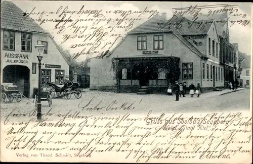 Ak Bad Segeberg in Holstein, Hotel Stadt Kiel