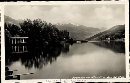 Ak Seeboden am Millstätter See Kärnten, Panorama