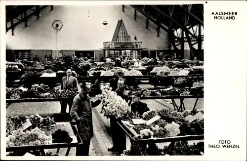 Ak Aalsmeer Nordholland Niederlande, Auktion Bloemenlust, Schnittblumen