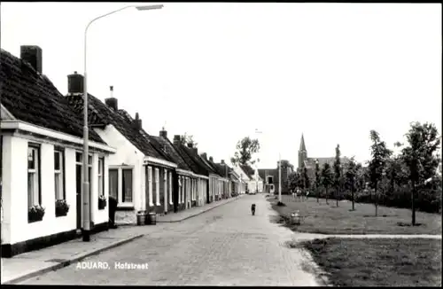 Ak Aduard Groningen Niederlande, Hofstraat