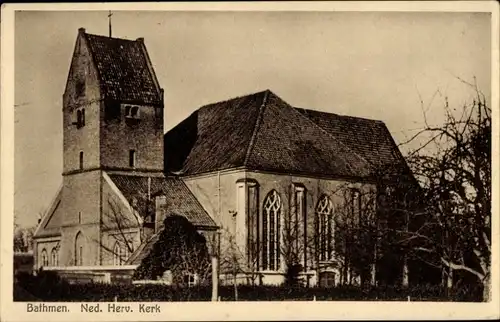 Ak Bathmen Overijssel Niederlande, Ned. Herv. Kerk