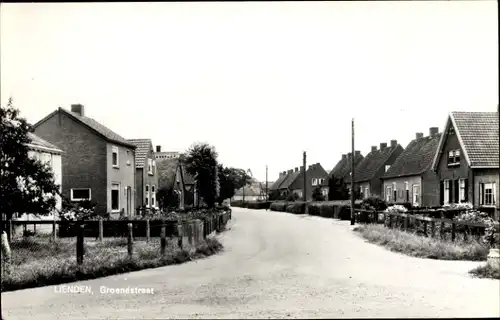 Ak Lienden Buren Gelderland, Groenestraat