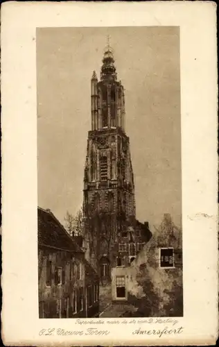 Ak Amersfoort Utrecht Niederlande, Vrouwe Toren