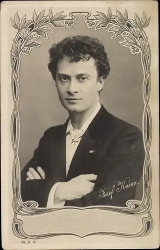 Ak Schauspieler Josef Kainz, Portrait