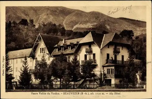 Ak Beauvezer Alpes de Haute Provence, Haute Vallee du Verdon, Alp Hotel