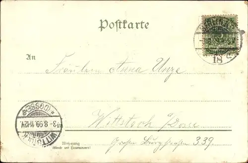 Litho Berlin, Denkmal Otto Markgraf von Brandenburg, Albrecht der Bär