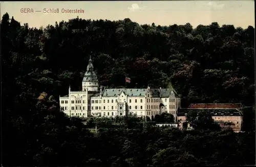 Ak Gera in Thüringen, Schloss Osterstein