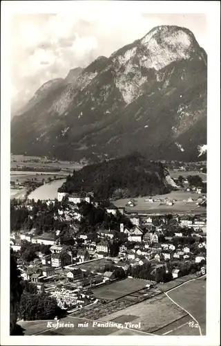 Ak Kufstein in Tirol, Ortsansicht, Pendling