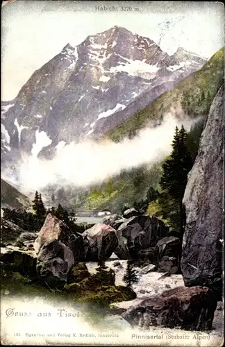 Ak Tirol, Pinnisertal, Stubaier Alpen, Habicht