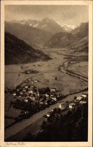 Ak Zell am Ziller in Tirol, Ortspanorama