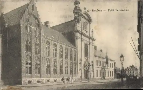 Ak Roeselare Roeselaere Rousselare Roulers Westflandern, Petit Seminaire