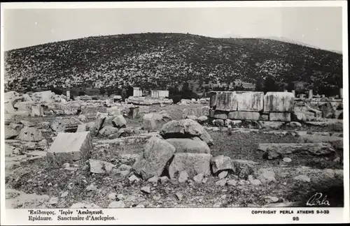 Ak Epidaurus Athen, Griechenland, Heiligtum des Asklepios