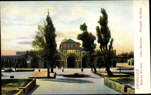 Ak Jerusalem Israel, Aksa Moschee