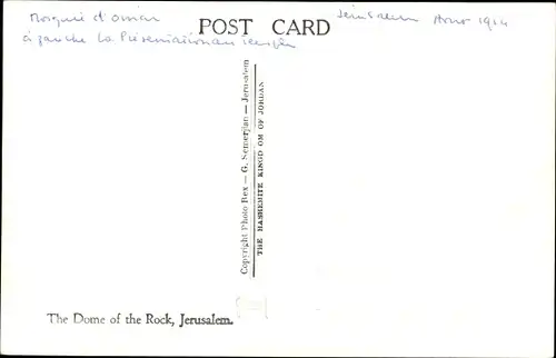 Ak Jerusalem Israel, Felsendom