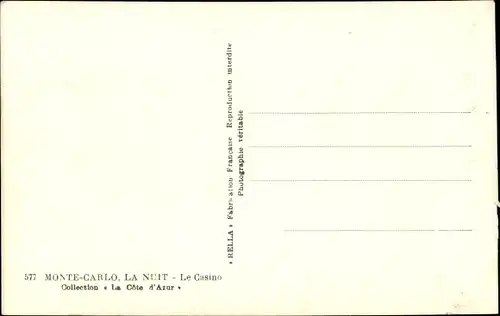 Ak Monte Carlo Monaco, Le Casino