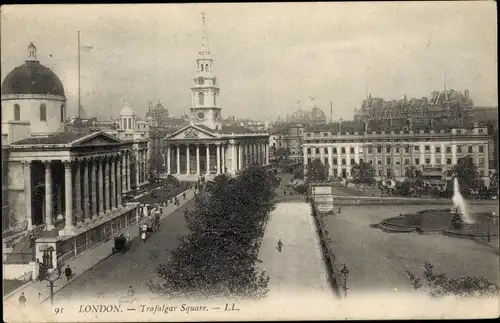 Ak London City, Trafalgar Square