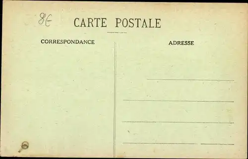 Ak Villers Bretonneux Somme, Eigentum von Herrn Outrequin