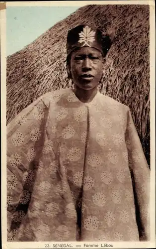 Ak Senegal, weibliche Lebou