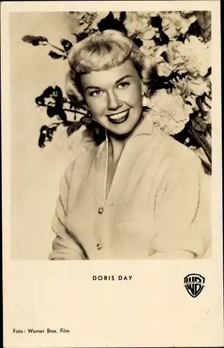 Ak Schauspielerin Doris Day, Portrait