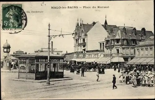 Ak Malo les Bains Nord, Place du Kursaal