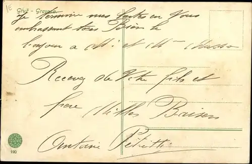 Ak Gruž Gravosa Dubrovnik Kroatien, Panorama