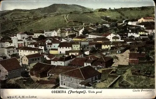 Ak Odemira Portugal, Gesamtansicht