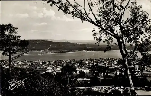 Ak Viana do Castelo Portugal, Vista parcial