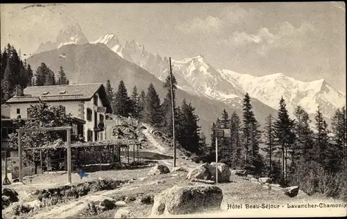 Ak Lavancher Chamonix Mont Blanc Haute Savoie, Hotel Beau Séjour