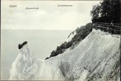 Ak Stubbenkammer Sassnitz auf Rügen, Haubenklinke