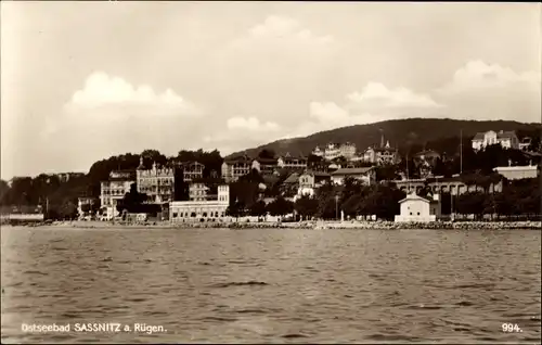 Ak Sassnitz auf Rügen, Panorama