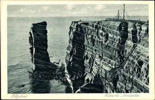 Ak Nordseeinsel Helgoland, Nordspitze