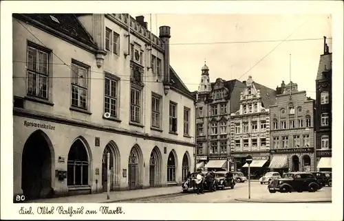 Ak Kiel in Schleswig Holstein, Altes Rathaus am Markt, Ratsweinkeller, Mercedes W136