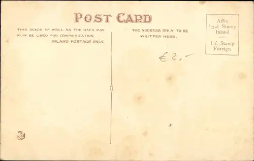 Ak Folkestone Kent England, Alter Hafen